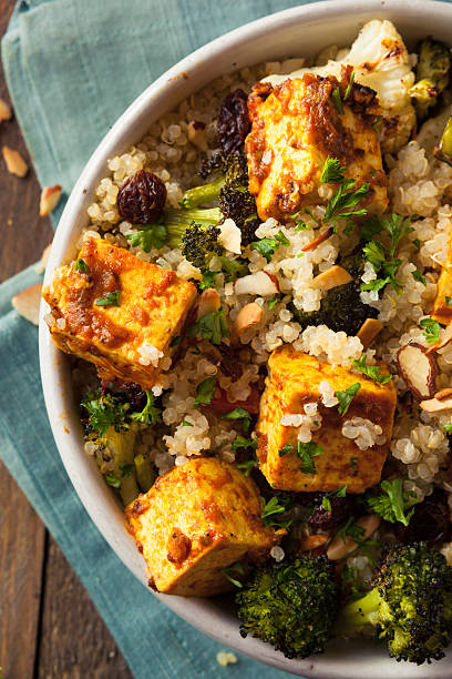 istock Homemade Quinoa Tofu Bowl 518536930