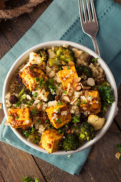 istock Homemade Quinoa Tofu Bowl 518536942
