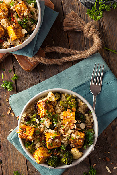 istock Homemade Quinoa Tofu Bowl 518536954