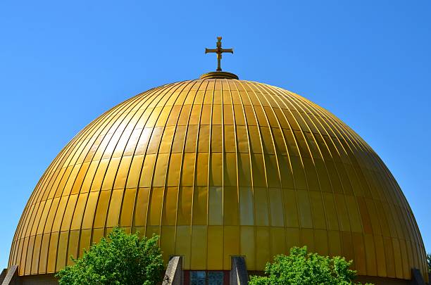 istock Greek Church Dome 518537576