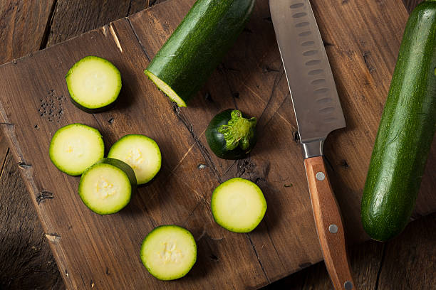 istock Raw Green Organic Zucchini Squash 518549208