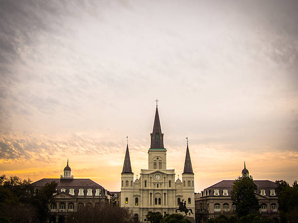 istock New Orleans St. Louis Cathedral Sunset 518549817