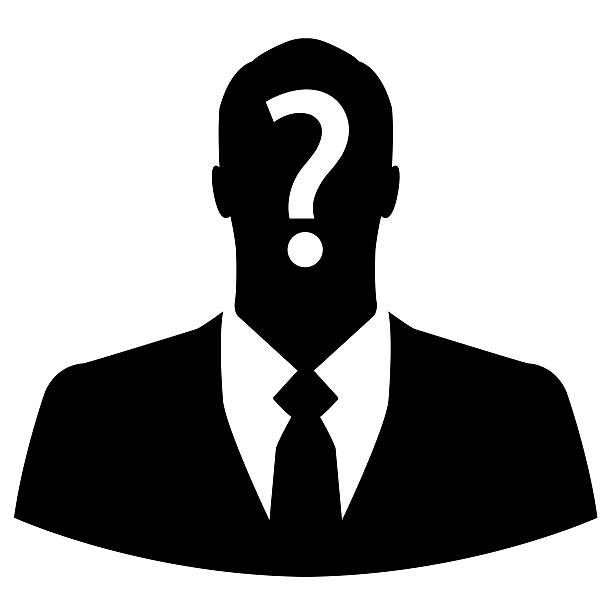 istock Businessman icon with question mark on his head 518552565