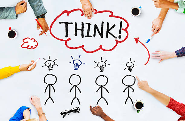 istock People in a Meeting and Think Concepts 518553553