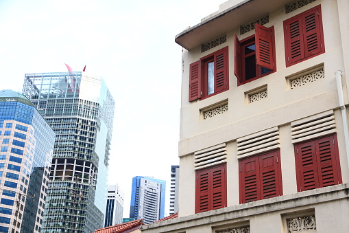 Shophouses in Chinatown, Singapore