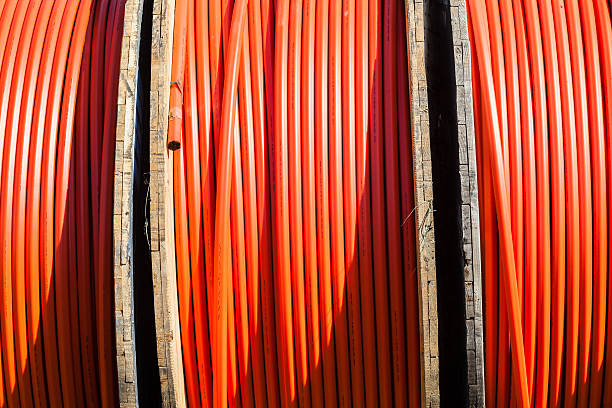 istock Communications Fibre-Optic Cables 518562536