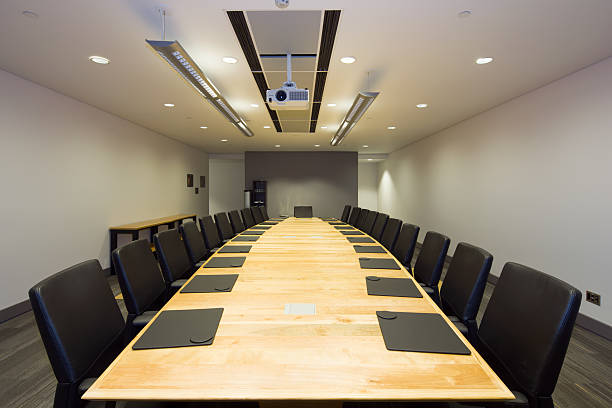 Modern Office Boardroom stock photo