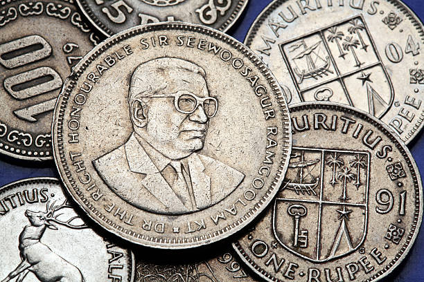 istock Coins of Mauritius 518563137