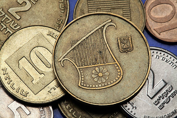 istock Coins of Israel 518563141