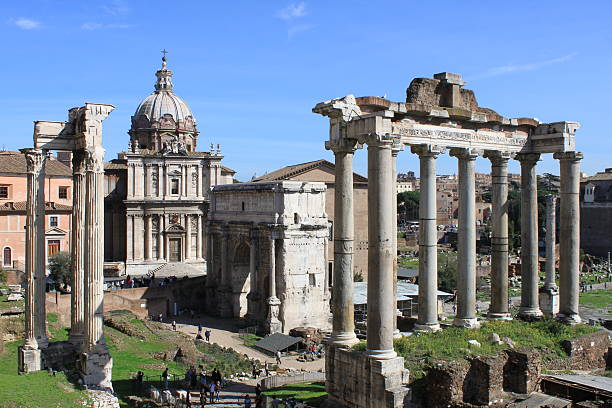 istock The Roman Forum in Rome, Italy 518564873