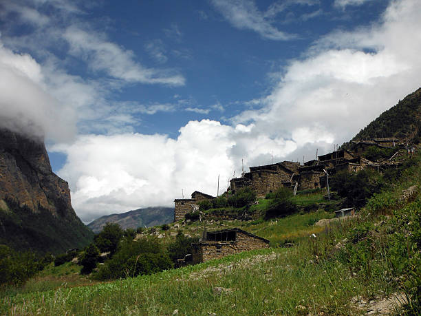 istock The Deserted Himalayan Village of Upper Pisang 518565247