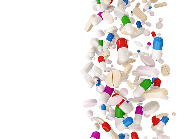 istock Falling Colorful Medical Pills 518565431