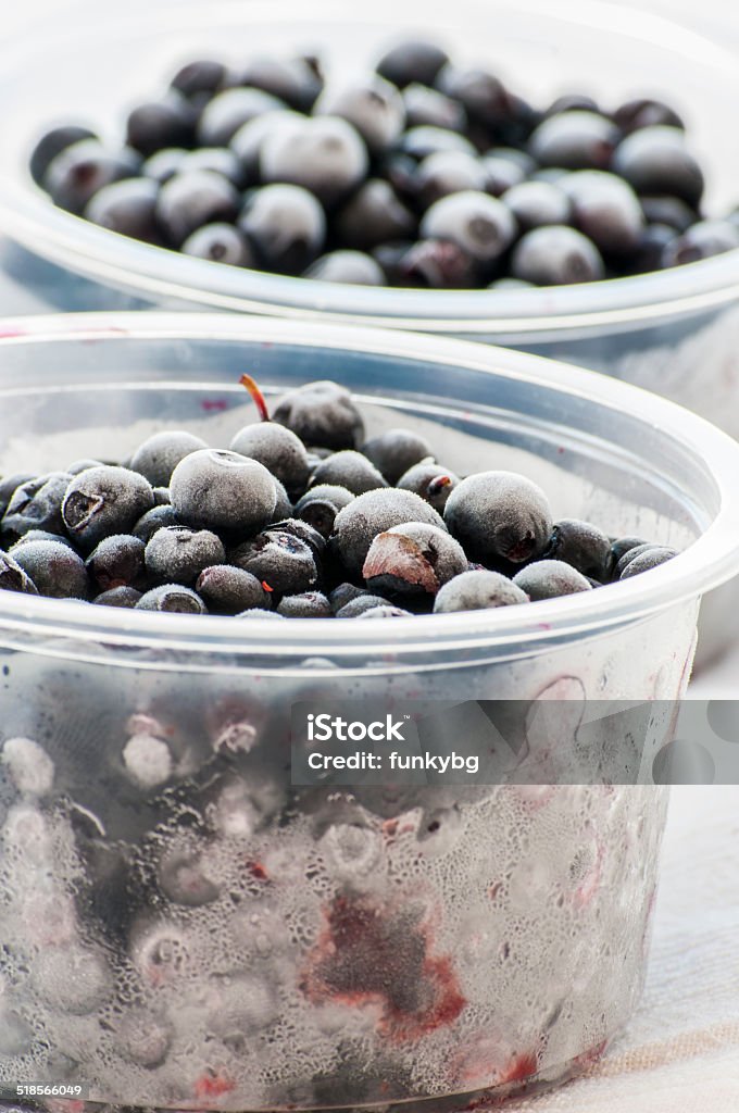 frozen blueberries frozen blueberries  Agriculture Stock Photo