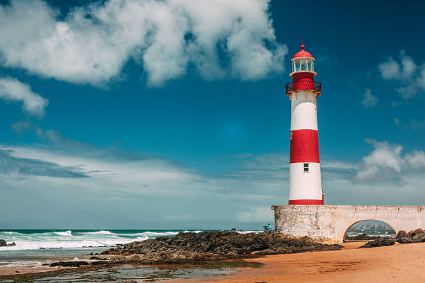istock Itapua lighthouse in Salvador, Brazil. 518569347
