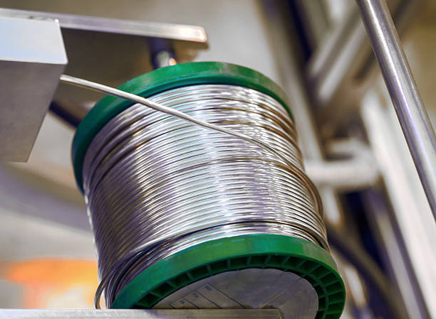 istock Roller of solder in a holder 518569717