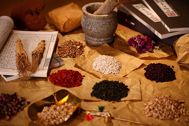 tradycyjnej medycyny chińskiej - chinese medicine alternative medicine chinese culture herbal medicine zdjęcia i obrazy z banku zdjęć