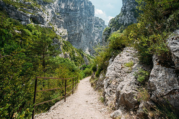istock Beautiful trail, path, way, mountain road 518585930