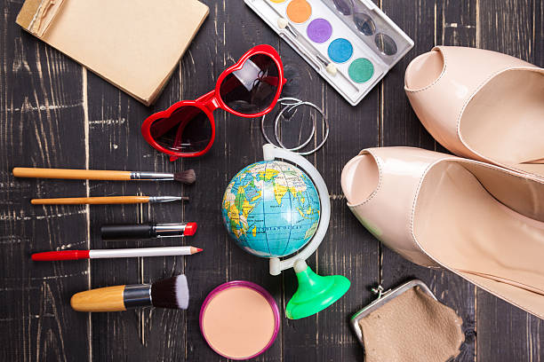 istock Fashion cosmetic set 518588288