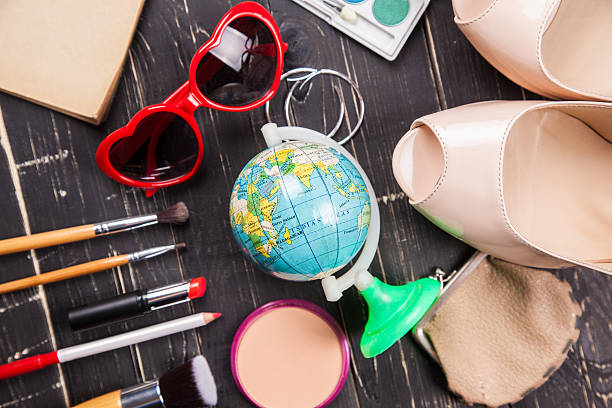 istock Fashion cosmetic set 518588348