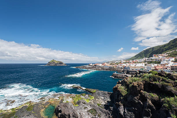 istock View on Garachico Tenerife Island 518589172