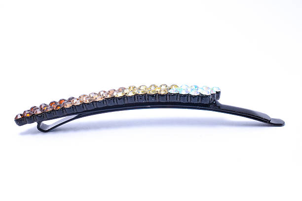 istock bobby pin with rhinestones isolated on a white 518590446