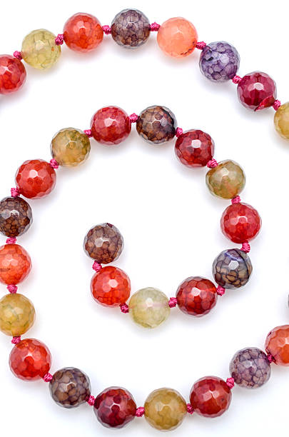 istock beads from natural stones isolated 518591666