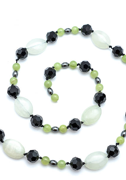 istock beads from natural stones isolated 518592286