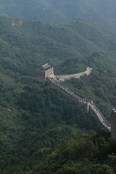 die chinesische mauer bei badaling - jiankou photos et images de collection