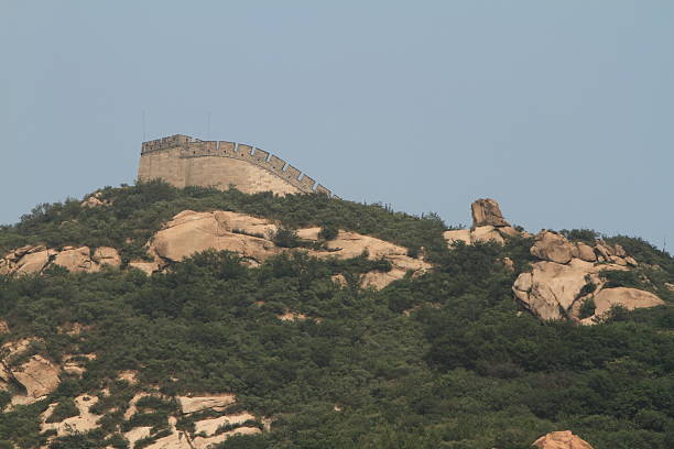 die chinesische mauer bei badaling - jiankou fotografías e imágenes de stock