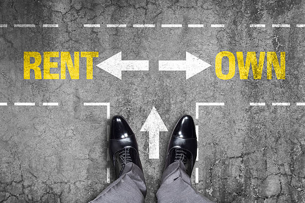 istock Decision at a wall - Rent or Own 518592888