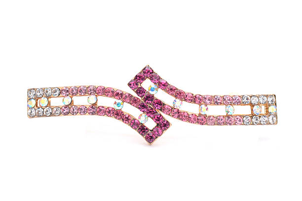 istock brooch with pink stones isolated on white 518594274