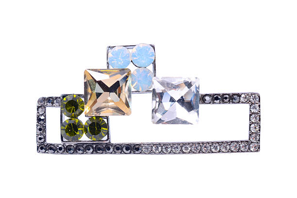 istock brooch with gems isolated on white 518594496