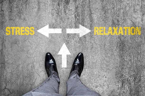 istock Decision at a wall - Stress or Relaxation 518595274