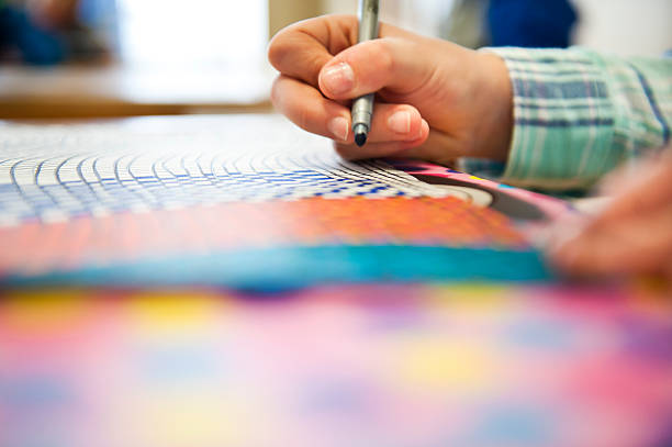 istock Drawing with colorful pencils 518615784