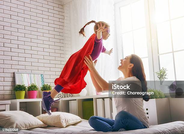 Mother And Her Child Stock Photo - Download Image Now - Mother, Child, Family