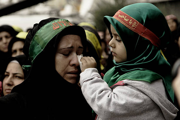 dia de ashura - lamentation - fotografias e filmes do acervo