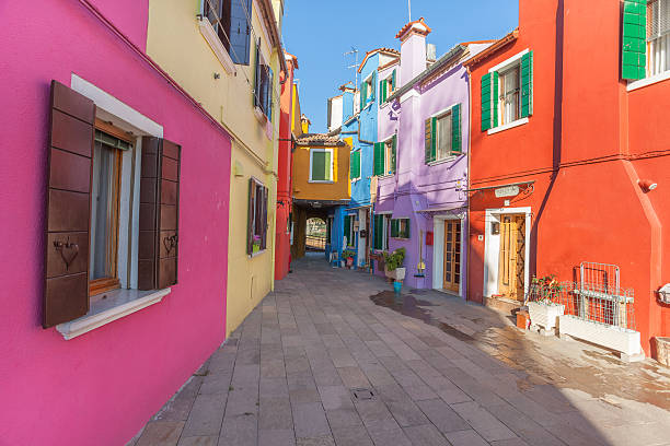 istock view from the Burano island, Venice 518623238