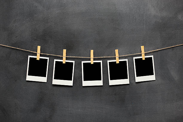 istock Vintage pictures on blackboard 518623741