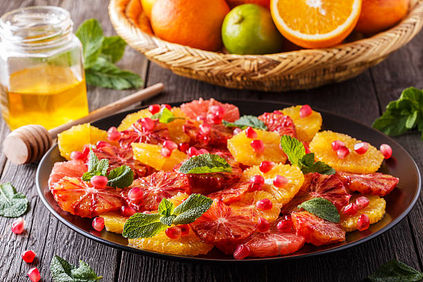 istock Homemade Citrus Salad with Grapefruit and Oranges. 518623792