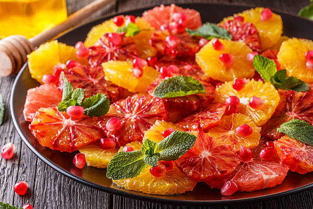 istock Homemade Citrus Salad with Grapefruit and Oranges. 518623816