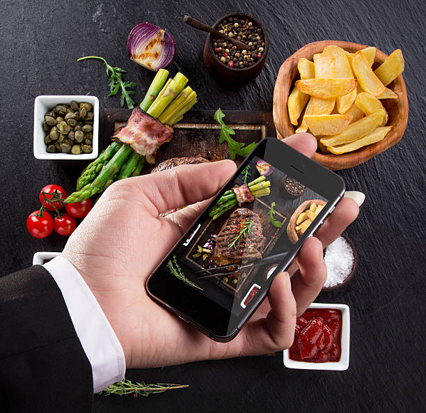 istock Smartphone shot food photo 518623841