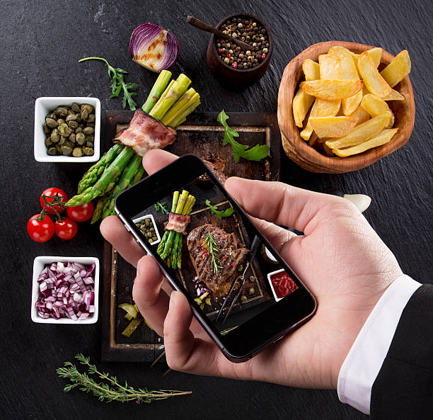 istock Smartphone shot food photo 518623845