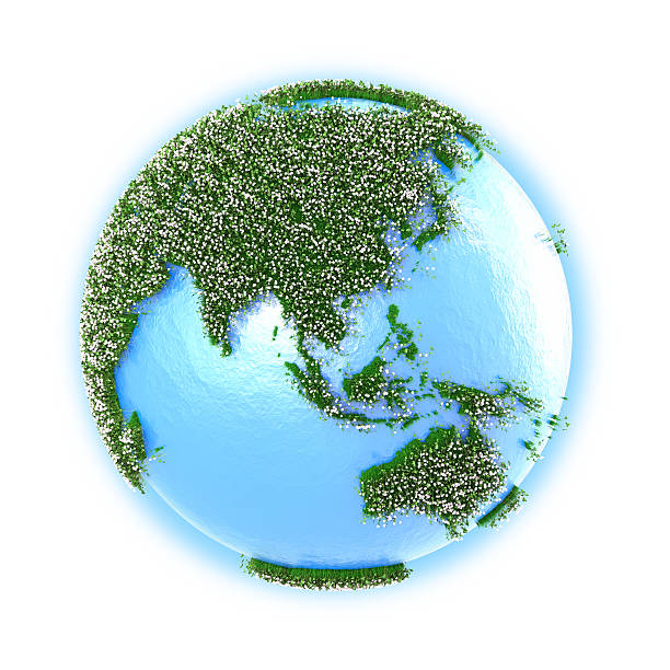 istock Southeast Asia and Australia on planet Earth 518624621