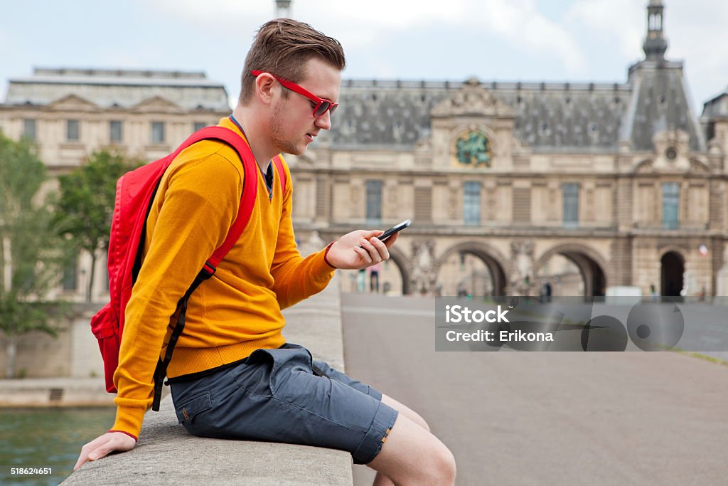 Man use smart phone Adult Stock Photo