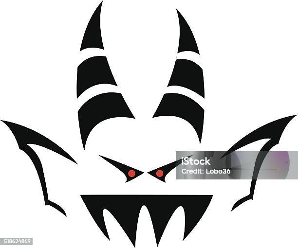 Gremlin Head Stock Illustration - Download Image Now - Aggression, Anger, Animal