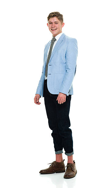 istock Smiling male standing and looking at camera 518626848