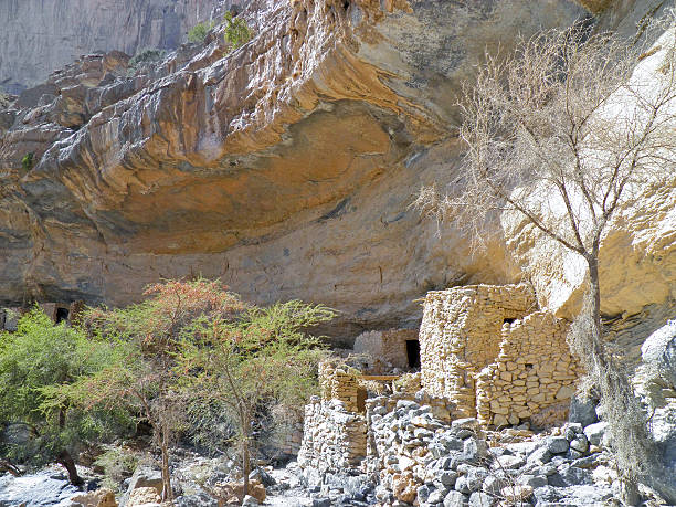 istock Great canyon rocky border in oman 518627888