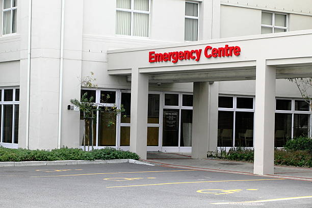 istock Hospital Emergency Entrance 518640345