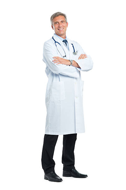 istock Happy Mature Doctor 518642219