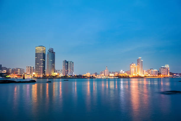 istock xiamen skyline at night 518642265